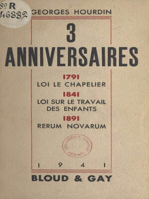 cover image of 3 anniversaires